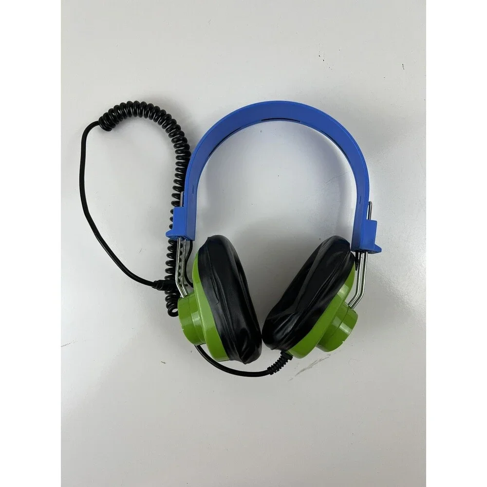 Vtg Leap Frog Schoolhouse Headphones Adjustable Leappad Head Phones By Califone